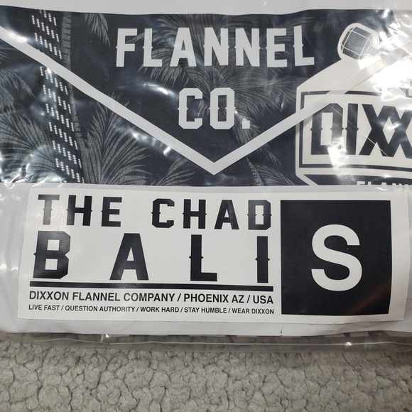 DIXXON‎ The Chad Bali Swim Trunks Mens Small 29" Black Palm Tree Hybrid Shorts - Picture 6 of 12